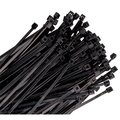 K-Tool International Black Nylon Wire Tie, 120 Lb Tensile 100/Pk, 14" KTI78145